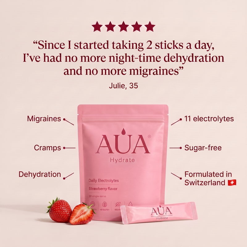 AUA Hydrate — Strawberry Electrolytes