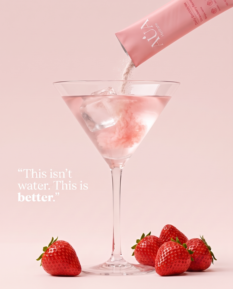 AUA Hydrate — Strawberry Electrolytes