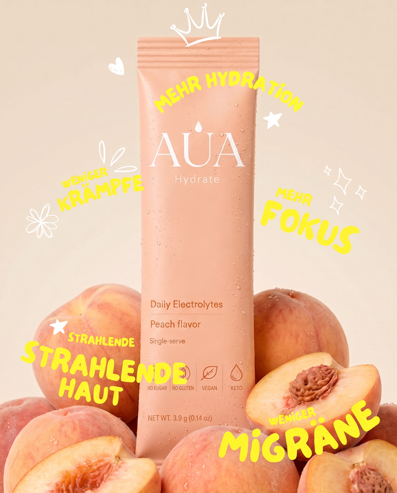 AUA Hydrate — Elektrolyte Pfirsich
