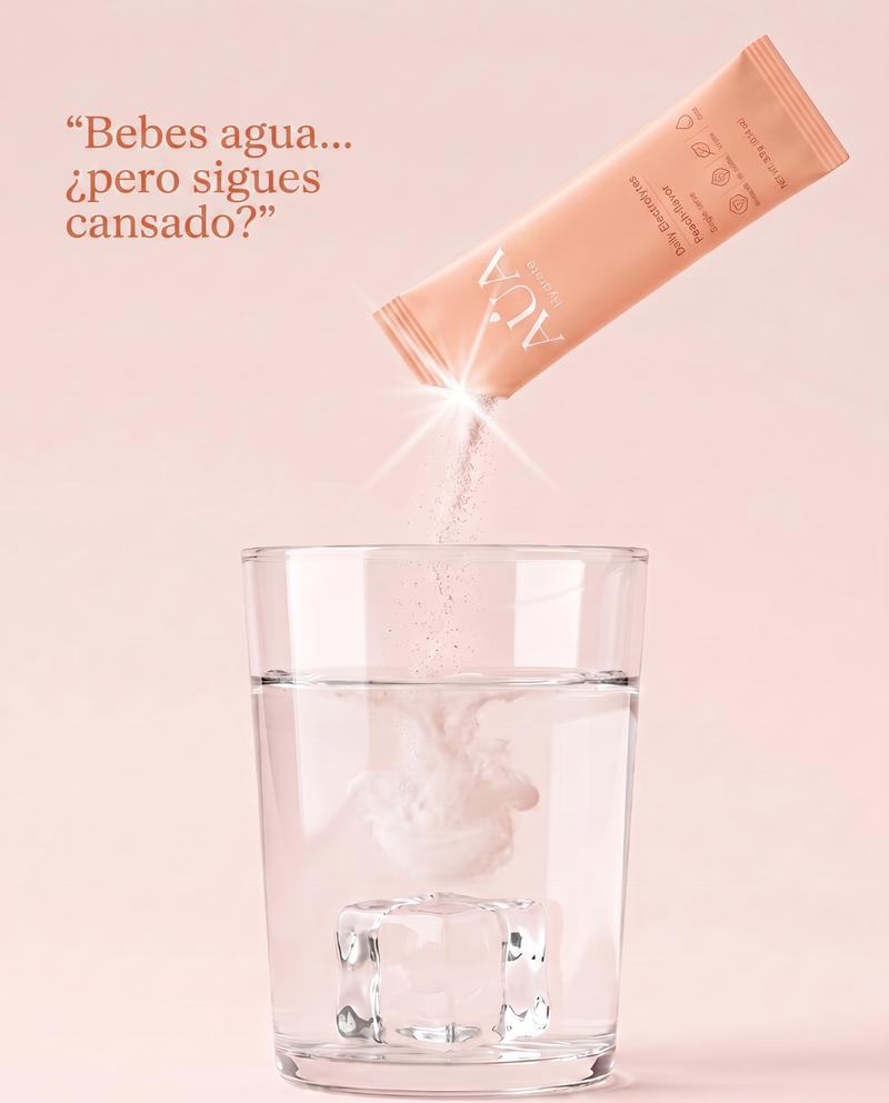 AUA Hydrate — Electrolitos Melocotón