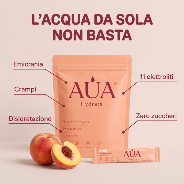 AUA Hydrate — Elettroliti Pesca
