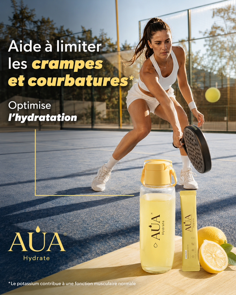 AUA Hydrate — Électrolytes Citron