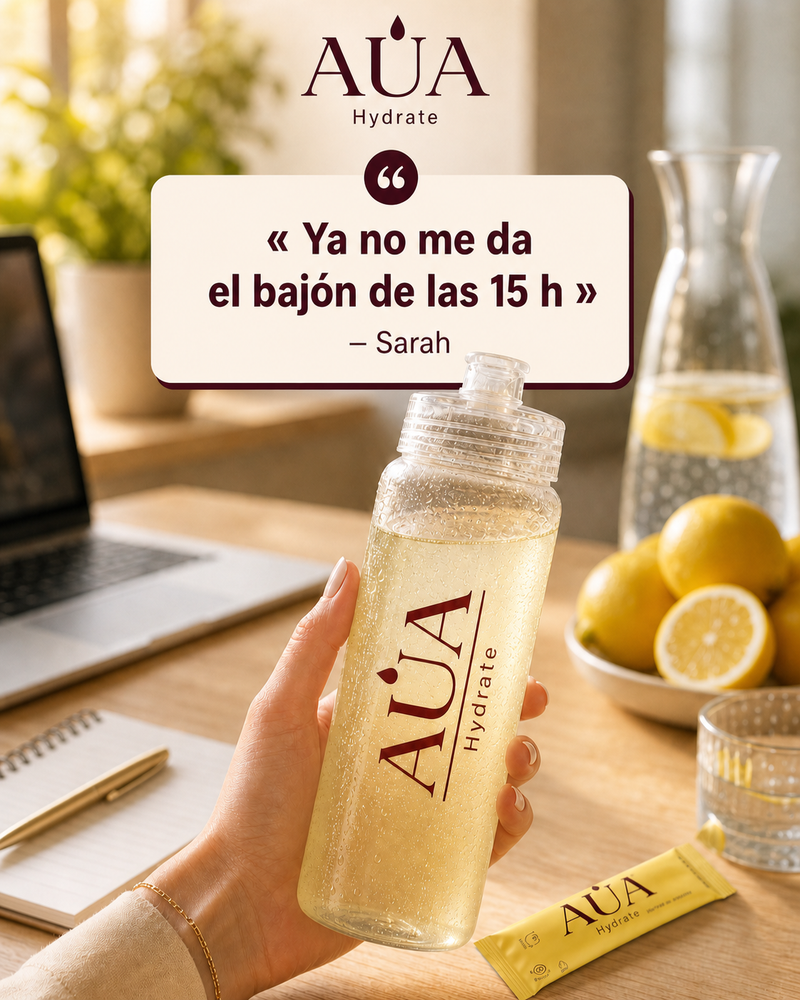 AUA Hydrate — Electrolitos Melocotón