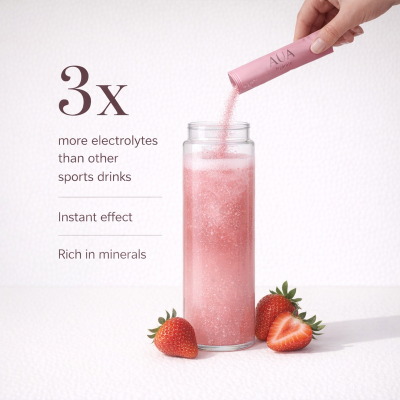 AUA Hydrate — Strawberry Electrolytes