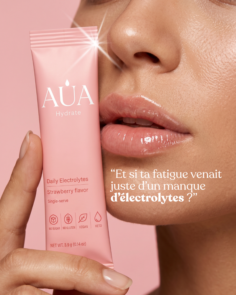 AUA Hydrate — Électrolytes Fraise
