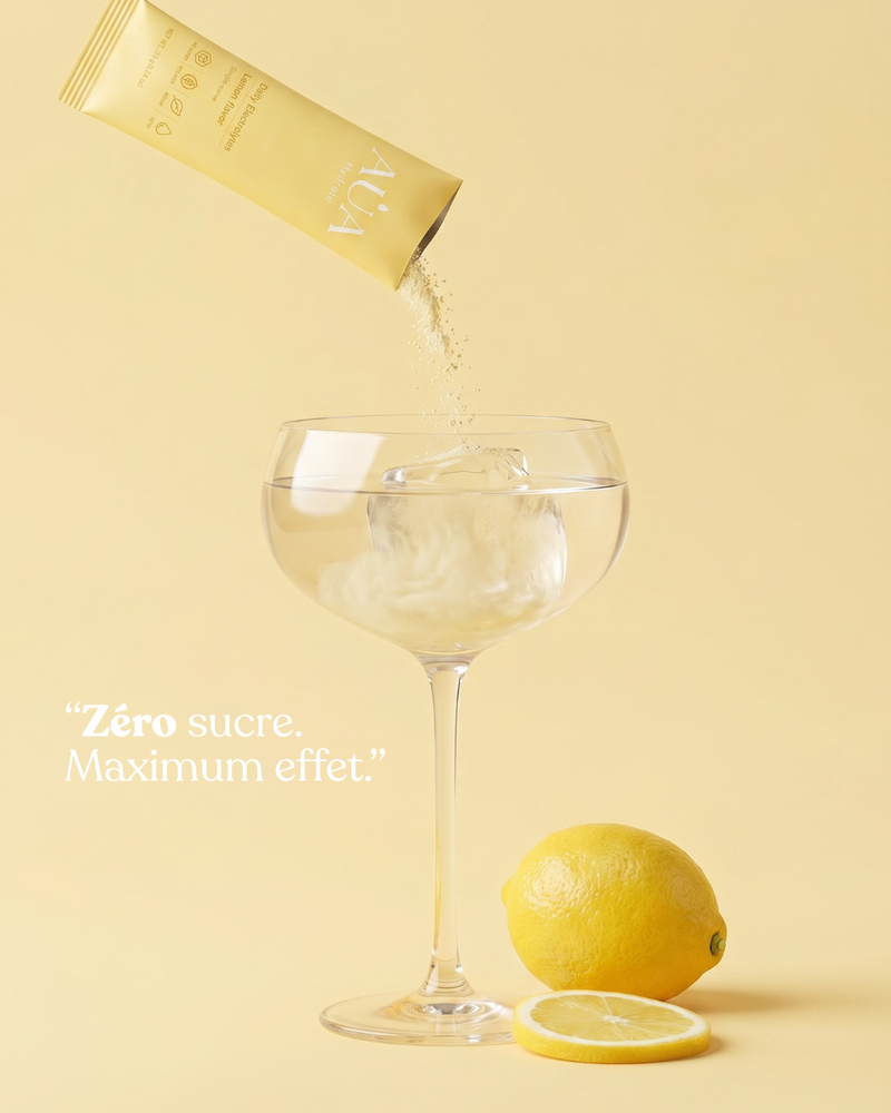 AUA Hydrate — Électrolytes Citron
