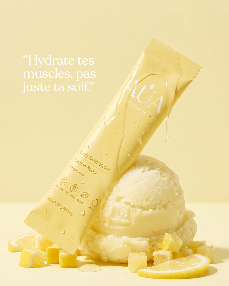 AUA Hydrate — Électrolytes Citron