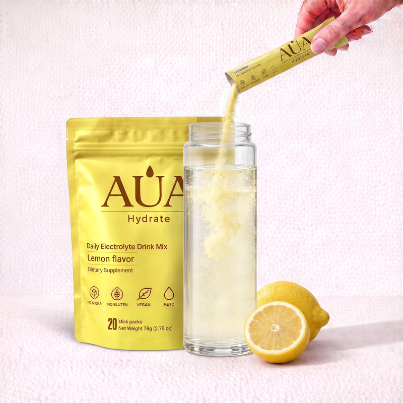 AUA Hydrate — Électrolytes Citron
