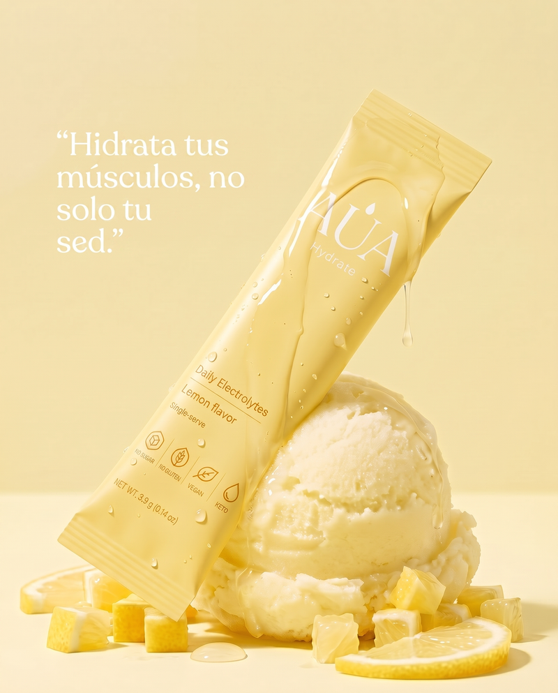 AUA Hydrate — Electrolitos Limón