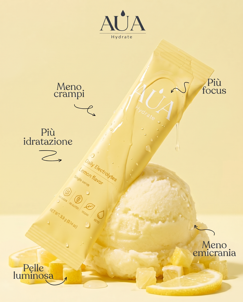 AUA Hydrate — Elettroliti Limone