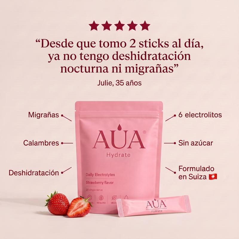 AUA Hydrate — Electrolitos Fresa