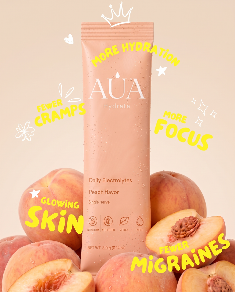 AUA Hydrate — Peach Electrolytes