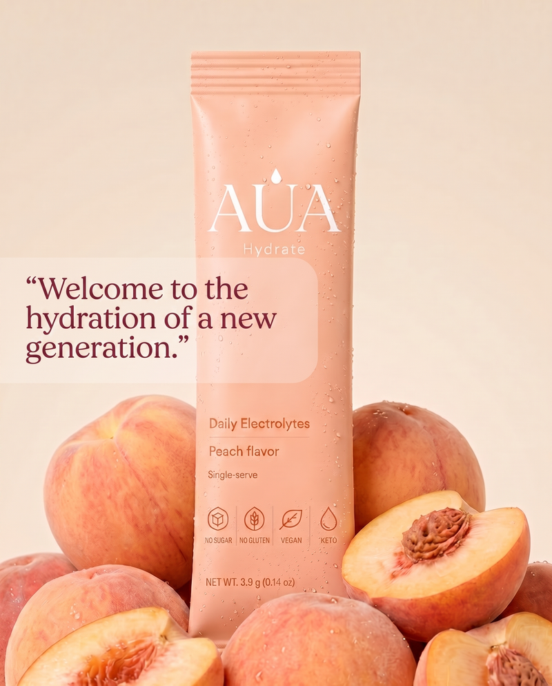 AUA Hydrate — Peach Electrolytes