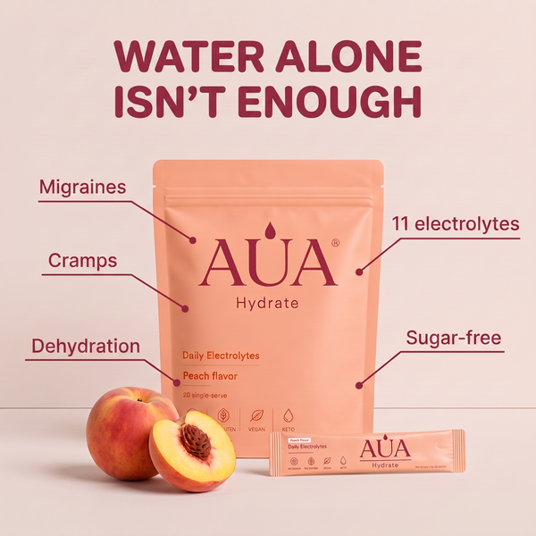 AUA Hydrate — Peach Electrolytes