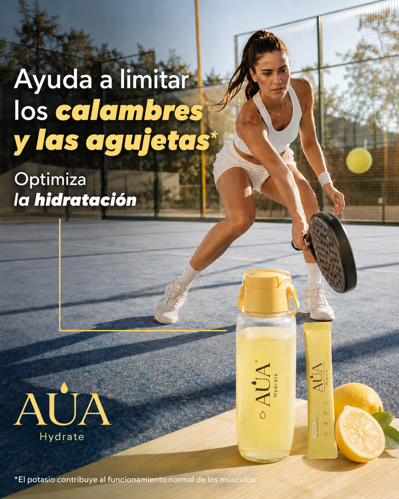 AUA Hydrate — Electrolitos Limón