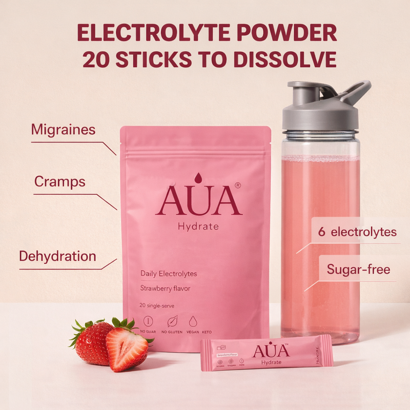 AUA Hydrate — Strawberry Electrolytes