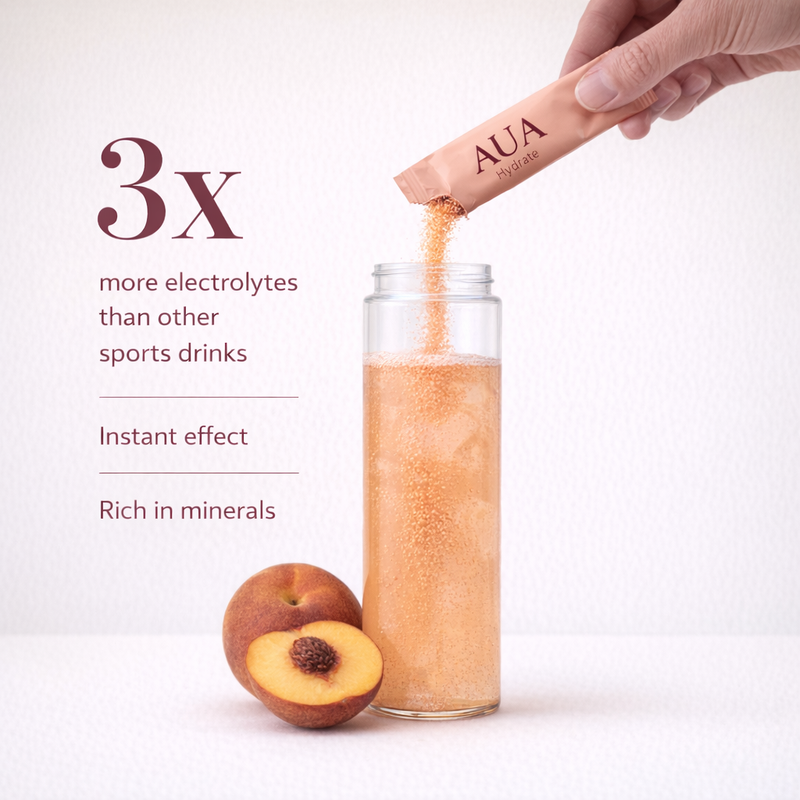 AUA Hydrate — Peach Electrolytes